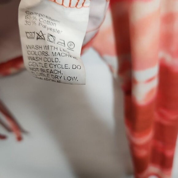 Shein Tie Dye Knot Front Top With Drawstring Bodycon Skirt - Size XL - Picture 15 of 15